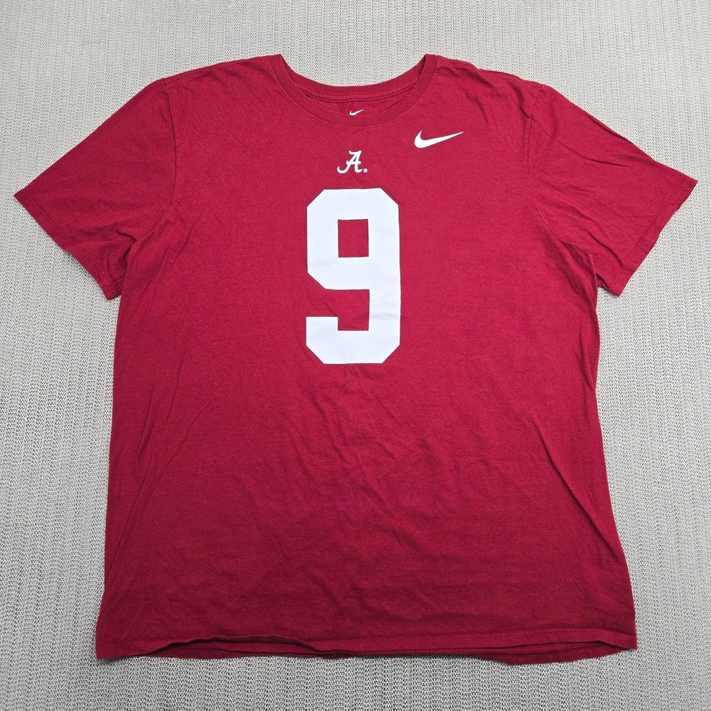 Nike Alabama Crimson Tide Shirt Mens XL Red Amari Cooper 9 SEC Football Crewneck